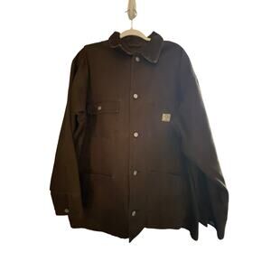 Vintage Arizona Barn Chore Jacket 90's Brown Mens Size Large